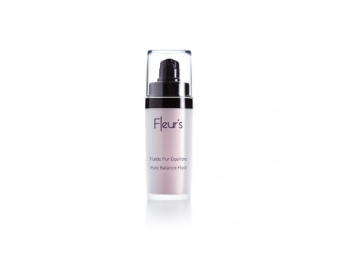 FLEUR'S PURE BALANCE FLUID lengvas riebios odos pusiausvyrą atkuriantis fluidas, 30 ml
